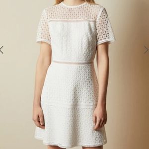 Ted Baker White Lace Dress